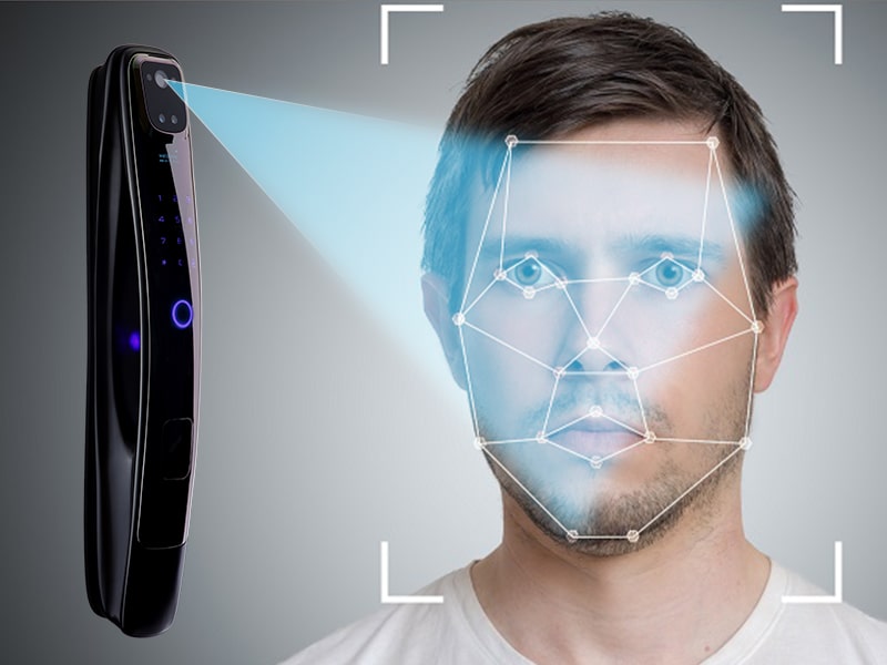فناوری پیشرفته دستگیره دیجیتال تشخیص چهره